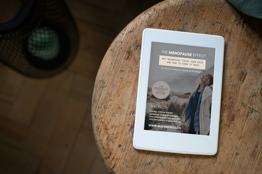THE MENOPAUSE EFFECT E-book | Why Menopause Takes Your Hair and How to Grow It Back